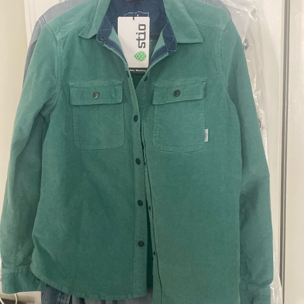 NWT Women’s Stio Saratoga Cord Corduroy Shirt